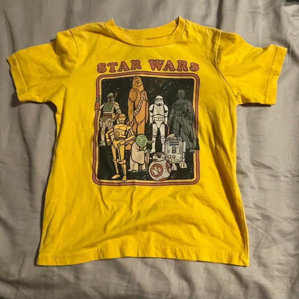 Boys Star wars shirt size Small *181